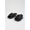 WG500 Köpekbalığı Siyah Unisex Tam Ortopedik Terlik Shark Slides - Lisinya