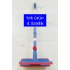 Kedi Köpek Sihirli Tüy Temizleme Fırçası 4 ü 1 Arada Döner Başlıklı