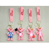 Pembe Panter Silikon Anahtarlık Alk4271 - Lisinya