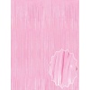 Soft Pembe Püsküllü Kapı Perdesi - Parti, Baby Shower, Cinsiyet Partisi 1x2 m