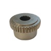 Frezeli İşlenmiş Dişli Kaplin Metali DK 60 Z8 - Ø36.1mm (Lisinya)