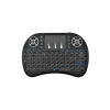 Smart Tv Box Ps3 Uyumlu Kablosuz Dokunmatik Işıklı Şarjlı Touchpadli Mini Q Klavye - Lisinya
