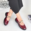 Okira Bordo Rugan Oxford Ayakkabı - Lisinya