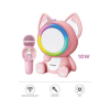 Taşınabilir Rgb Işılı Sevimli Figürlü Mikrofonlu Karaoke Bluetooth Hoparlör - Lisinya