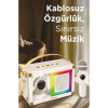 Taşınabilir Rgb Işılı Sevimli Figürlü Mikrofonlu Karaoke Bluetooth Hoparlör Krem - Lisinya
