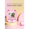 Dijital Video Fotoğraf App Destekli Çocuk Kamerası Termal Resim Kağıt Baskılı Yazıcı Pembe - Lisinya