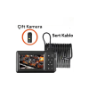 Vtn-008 Ekranlı Çift Kameralı 10 Mt Sert Kablo Yılan Endoskop Kamera 8 Mm 4.3 Inc - Lisinya
