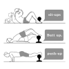 Pratik Mekik Çekme Spor Aleti ( Lisinya )