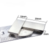 20x10x2 Mm Neodyum Mıknatıs Köşeli N35 Nikel Kaplama Güçlü Kaliteli Dayanıklı Magnet Ürün ( Lisinya )