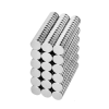 N35 8x3mm Yuvarlak Neodyum Mıknatıs, Güçlü Nikel Kaplamalı Kaliteli Dayanıklı Magnet ( Lisinya )