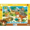 Blue Focus Dinosaurs (Dinozorlar) - Puzzle 72 Parça
