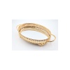 Metal Aynalı Oval Tepsi (28*20)
