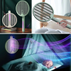 Tenis Raketi Tipi Masaüstü Olabilen Gece Lambalı Sinek Kovucu,öldürücü Raket ( Lisinya )