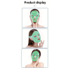 Terapi Jel Yüz Maskesi Soğuk Ve Sıcak Boncuklu Ayarlanabilir Maske (yeşil) ( Lisinya )