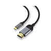 3 Metre 8 Gbps Hız 4k/30 Hz Type C To Hdmı Çevirici Dönüştürücü Tv Telefon Pc Hasır Bağlantı Kablosu ( Lisinya )
