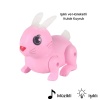 Pilli Tavşan Figür - Sesli Hareketli - 99777-1 - Pembe (Lisinya)