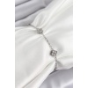 316L Çelik Yonca Model Gümüş Renk Kadın Bileklik - Lisinya
