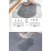 Süper Su Emici Kaymaz Tabanlı Banyo Paspası ( 40x60 )cm ( Lisinya )