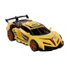 Sürtmeli Sesli Işıklı Spor Arabalar 18 cm - Sarı (Lisinya)