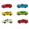 Çek Bırak Metal Küçük Arabalar 8 cm 6lı Set (Lisinya)