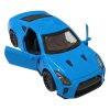 Çek Bırak Metal Araba - 4311E - Mavi (Lisinya)