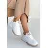 Tawen Beyaz Cilt Bağcıklı Spor Ayakkabı - Lisinya