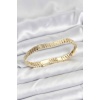 Gold Renk Vip Seri Bileklik - Lisinya