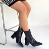 Mosy Siyah Rugan Topuklu Bot - Lisinya