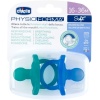 Chicco PhysioForma Soft 2li Silikon Emzik 16-36 Ay Erkek