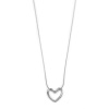 Kalp Kolye - Gümüş