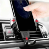 Araç İçi Klima Izgarasına Takılabilen Plastik Oto Telefon Tutucu Gravity ( Lisinya )
