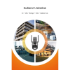 3 Mp + 3 Mp Çift Lens Wi-fi Tf Kart Girişli Güvenlik Kamerası ( Lisinya )