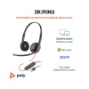 Poly BW 3220 Stereo USB-C HS +USB-C/A