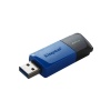 64GB USB 3.2 Gen 1 DataTravelerExodia M (Black + Blue)