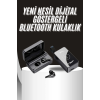 Tws Bluetooth Kulaklık Aynalı Kulaklık Dijital Göstergeli Dokunmatik Kontrol ( Lisinya )