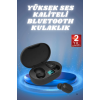 Kulaklık Dijital Göstergeli Bluetooth Bağlantılı Kablosuz Kulak İçi Mikrofonlu Dokunmatik Kontrol ( Lisinya )