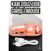 Fare Mouse Çift Modlu Kablosuz Bağlantılı 2.4ghz Destekli ( Lisinya )