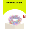 Enerji Tasarruflu Şeffaf Kablo 5 M 50 Led Dekor Işık ( Lisinya )