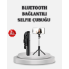 Kablosuz Bluetooth Selfie Çubuğu – 360° Dönebilir Başlık, Taşınabilir Ve Şık Tasarım ( Lisinya )