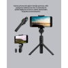 Kablosuz Bluetooth Selfie Çubuğu – 360° Dönebilir Başlık, Taşınabilir Ve Şık Tasarım ( Lisinya )
