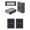 Solar Güneş Enerjili Çift Taraflı Duvar Lambası Çift Taraflı Duvar Lamba Güneş Enerjili ( Lisinya )