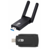 Mbps Kablosuz Alıcı Kablosuz Kablosuz Adaptörü Çift Band Çift Antenli ( Lisinya )
