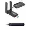 Kablosuz Alıcı Dual Band Usb 3.0 Adaptör Kablosuz Windows 7/8/10/11 ( Lisinya )