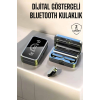 Aynalı Bluetooth Kulaklık Telefon Standlı Dijital Göstergeli ( Lisinya )