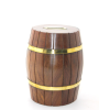 Pirinç Ahşap Fıçı Kumbara 15 Cm Wb538 -