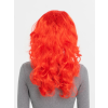 Kırmızı Renk Uzun Dalgalı Parti Peruğu -