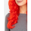Kırmızı Renk Uzun Dalgalı Parti Peruğu -