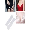 72 Adet Çift Taraflı Transparan Dekolte Kapatıcı Yapışkan Paça Boyu Düzeltici -Askılı Elbise Bandı -