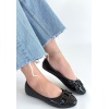 Lawy Siyah Rugan Babet Ayakkabı -