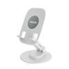 F17s Masaüstü Telefon Tutucu Döner Tabanı Alüminyum Paslanmaz Çelik Katlanabilir -